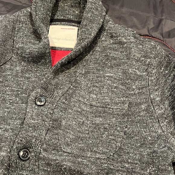 Banana Republic Shawl Collar Sweater - Picture 4 of 7